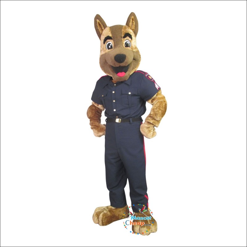 Police Dog Mascot Costume With Most Competitive Price