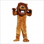 Power Lion Mascot Costume