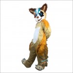 Pretty Fox Dog Mascot Costume