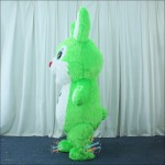 Rabbit Green Bunny Inflatable Mascot Costume