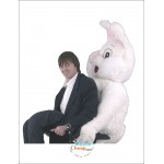 White Rabbit Mascot Costume