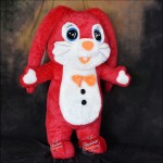 Rabbit Red Bunny Inflatable Mascot Costume