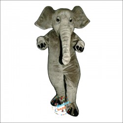 Realistic Elephant Mascot Costume