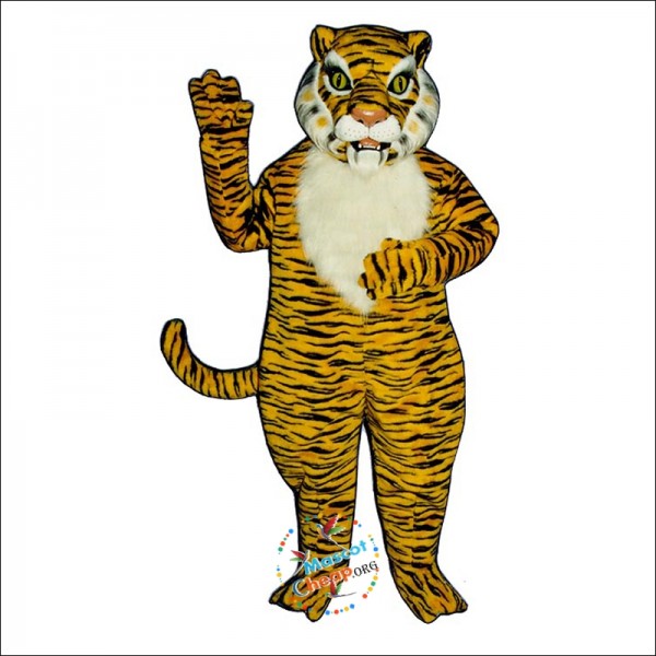 Realistic Tiger Mascot Costume