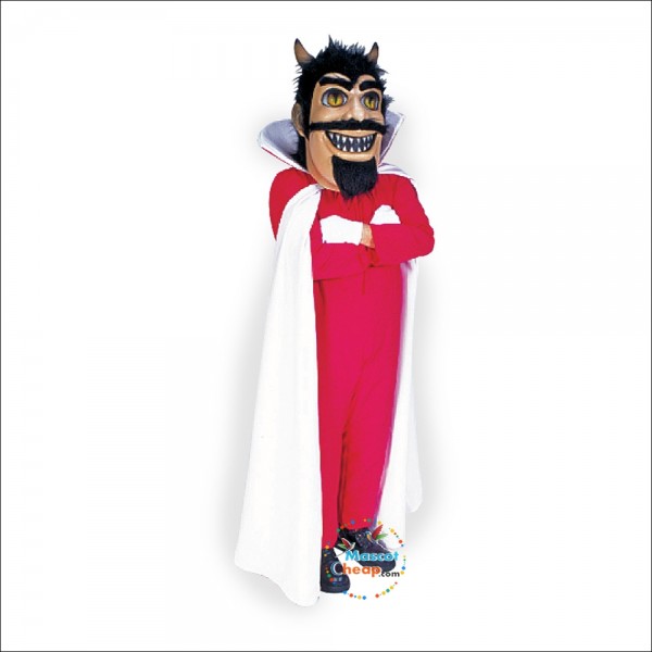 Red Devil Mascot Costume