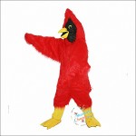 Red Eagle Bird Mascot Costume