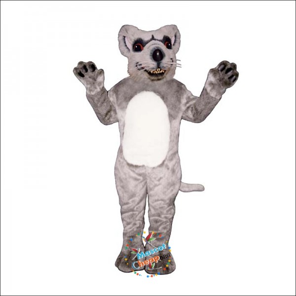 Red Eyed Rat Mascot Costume