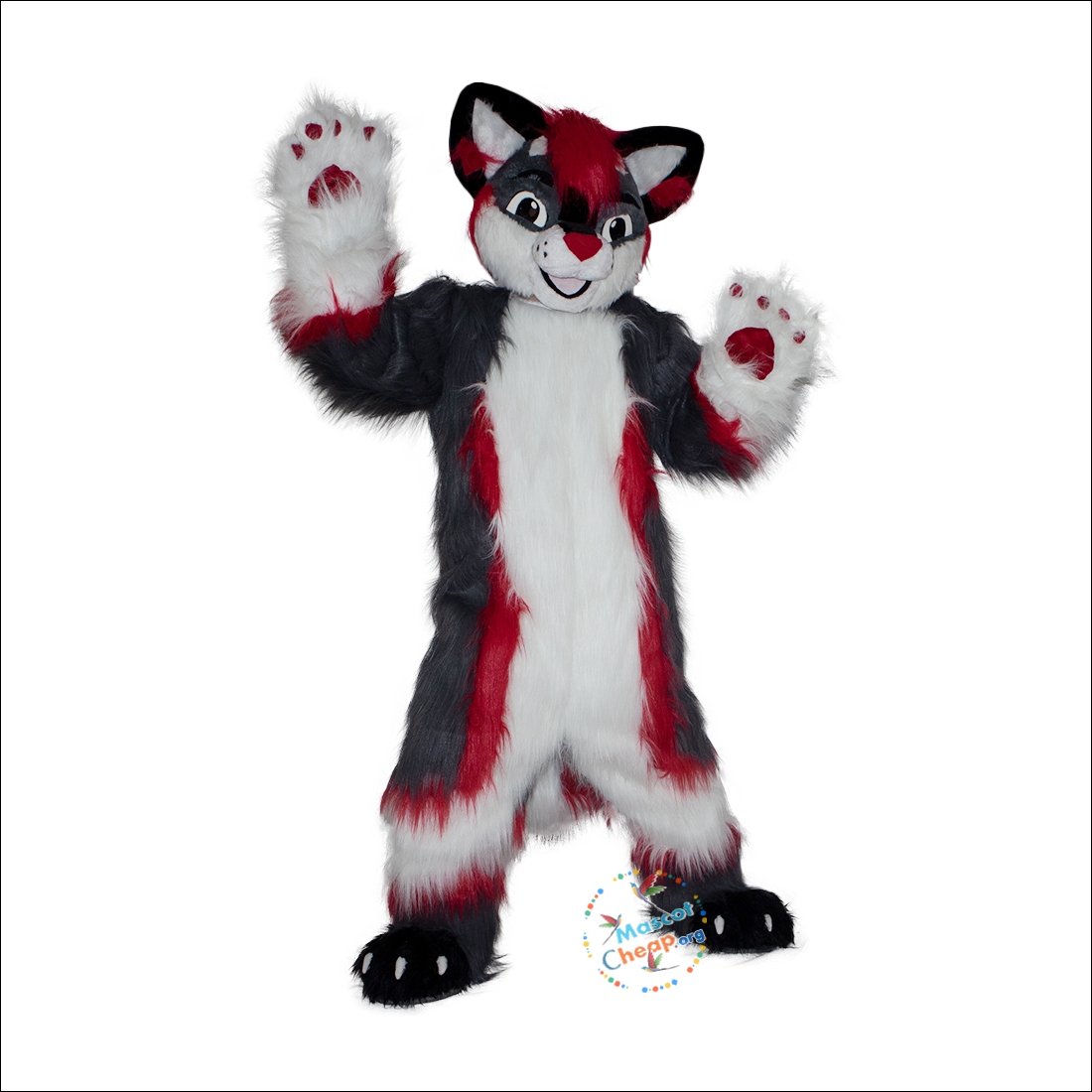 Red Fox Dog Mascot Costume