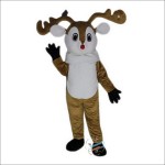 Reindeer Cartoon Mascot Costume