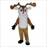 Reindeer Cartoon Mascot Costume