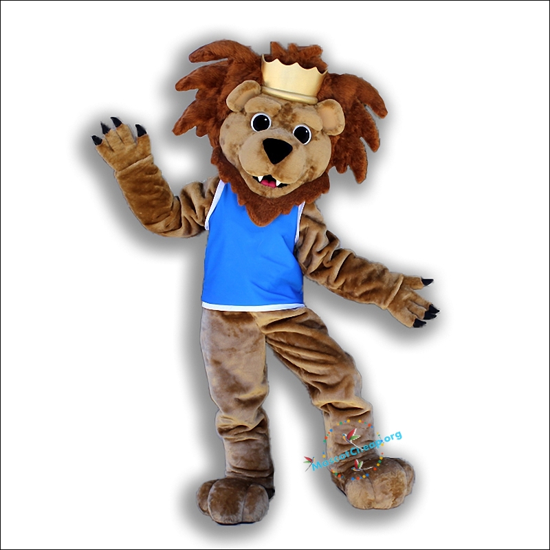 Royals Lion Mascot Costume Cheap and Free Shipping