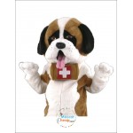 Saint Bernard Dog Mascot Costume