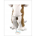 Saint Bernard Dog Mascot Costume