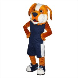 Hank Dog Mascot Costume Hank the Cowdog Cartoon