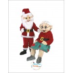 Santa Christmas Mascot Costume