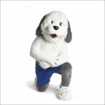 Sheepdog Mascot Costume