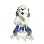 Sheepdog Mascot Costume