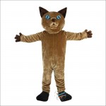 Siamese Cat Cartoon Mascot Costume