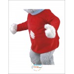 Skiing Mouse Mascot Costume