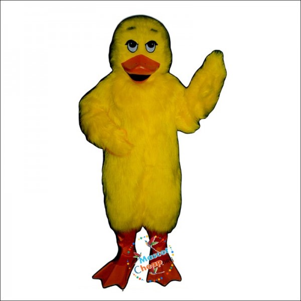 Sleepy Duck Mascot Costume