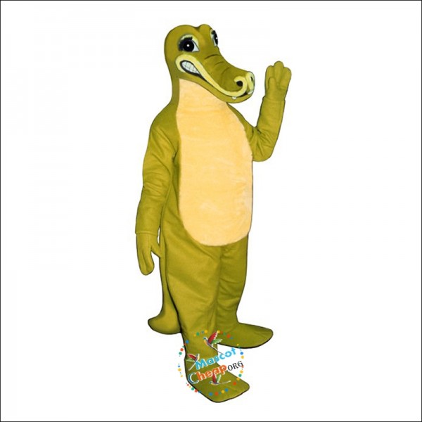 Sneering Crocodile Mascot Costume