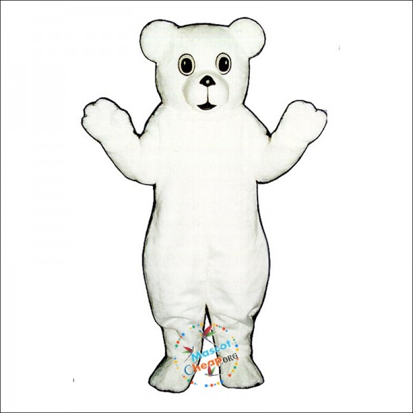 Snow Cub Mascot Costume