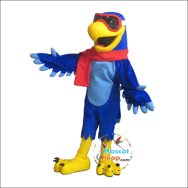 Handsome Snowhawk Mascot Costume