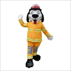 Sparky Fire Dog Mascot Costume