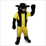 Sport Cow Bull Cartoon Mascot Costume