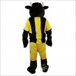 Sport Cow Bull Cartoon Mascot Costume