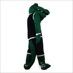 Sport Green Crocodile Mascot Costume