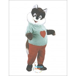 Cute Squirrel Mascot Costume