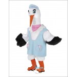 High Quality Stork Mascot Costume