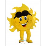 Happy Sun Mascot Costume