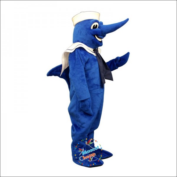 Swordfish Hat & Collar Mascot Costume