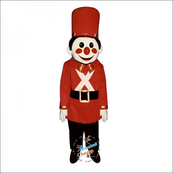 Toy Soldier Mascot Costume