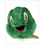 Green Happy Turtle Mascot Costume