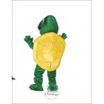 Green Happy Turtle Mascot Costume