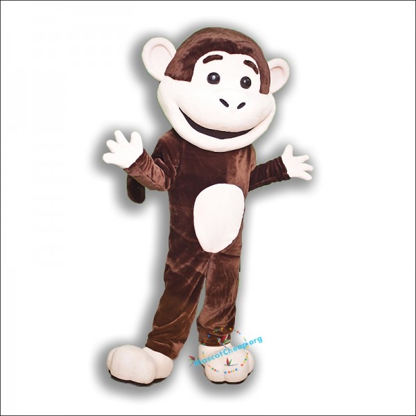 Vinci Monkey Mascot Costume