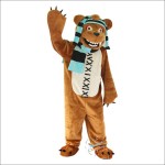 Violent Bear Cartoon Mascot Costume