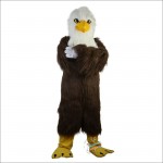 White Head Brown Eagle Mascot Costume