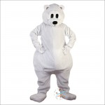 White Polar Bear Mascot Costume