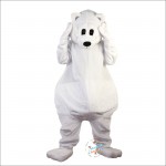 White Polar Bear Mascot Costume