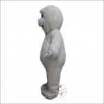 White Snow Strange Cartoon Mascot Costume