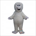 White Snow Strange Cartoon Mascot Costume