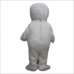 White Snow Strange Cartoon Mascot Costume