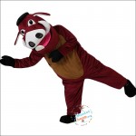 Wild Boar Pig Cartoon Mascot Costume