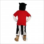 Wolf Dog Cartoon Mascot Costume