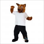 Wolfhound Wolf Dog Shepherd Dog Mascot Costume