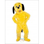 Yellow Dog Mascot Costume